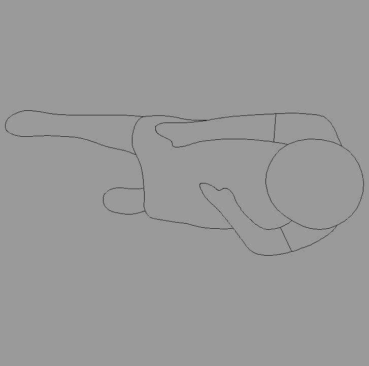 Bloque Autocad Vista de Persona 28 en Planta